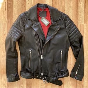 Allsaints - Bolt Leather Biker Jacket